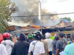 Kios di Kelurahan Selero Terbakar, Seorang Anak Alami Luka Serius