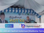 Walikota Ternate Nilai di HUT 36 Perumda Ake Ga’ale Pelayanan Air Bersih Tidak Maksimal