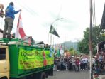 OKP Cabang Ternate Bersama KNPI Malut Demo RSUD CB