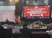 Ketua KPU Malut Buka Secara Resmi Pleno Terbuka Rekapitulasi Tingkat Provinsi