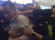 Komisioner Bawaslu Malut Diduga Dapat Bogem Mentah Dari Oknum Security KPU 