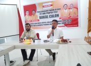 Nuryadin Ahmad Calon Bupati Halteng Ikuti Tahapan Proper Test di Partai Hanura Malut