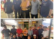 AJI Ternate Bersama Jurnalis TV Maluku Utara Salurkan Donasi ke Keluarga Almarhum Jurnalis Metro TV