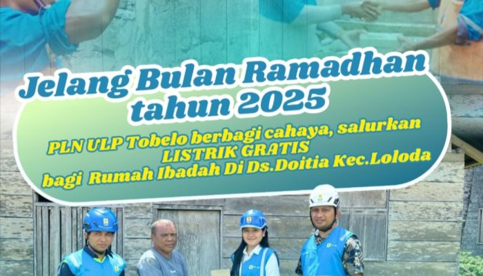 Sambut Ramadhan 1446 Hijriah PLN ULP TOBELO Berbagi Cahaya Dengan Lakukan Kegiatan Penyaluran Bantuan