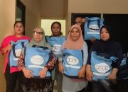 Disperindag Ternate Salurkan Ratusan Bantuan Paket Sembako Dari Wapres RI ke Pedagang