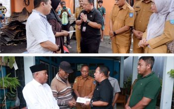 Pemkot Ternate Serahkan Bantuan Korban Kebakaran Rumah