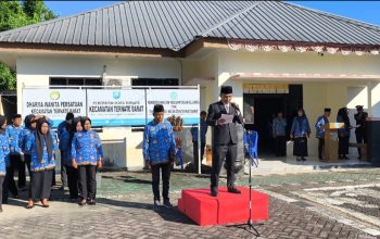 Camat Ternate Barat Serukan Pengelolaan Sampah Sesuai Harapan Wali Kota