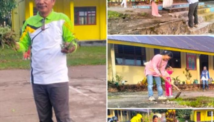SMAN 6 Kota Ternate Gelar Kegiatan Jumat Bersih Bersama