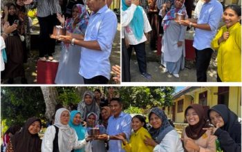 Milad Ke-48, Kasman Terima Surprise Dari Guru dan Siswa SMAN 6 Kota Ternate