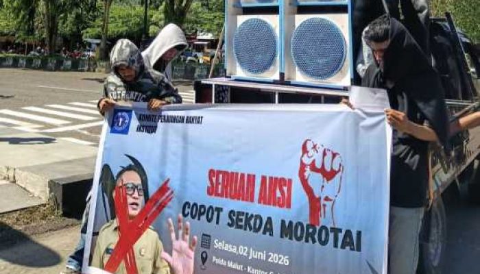 KOPRA Institute Desak Polda Malut Ambil Alih Kasus Sekda Morotai