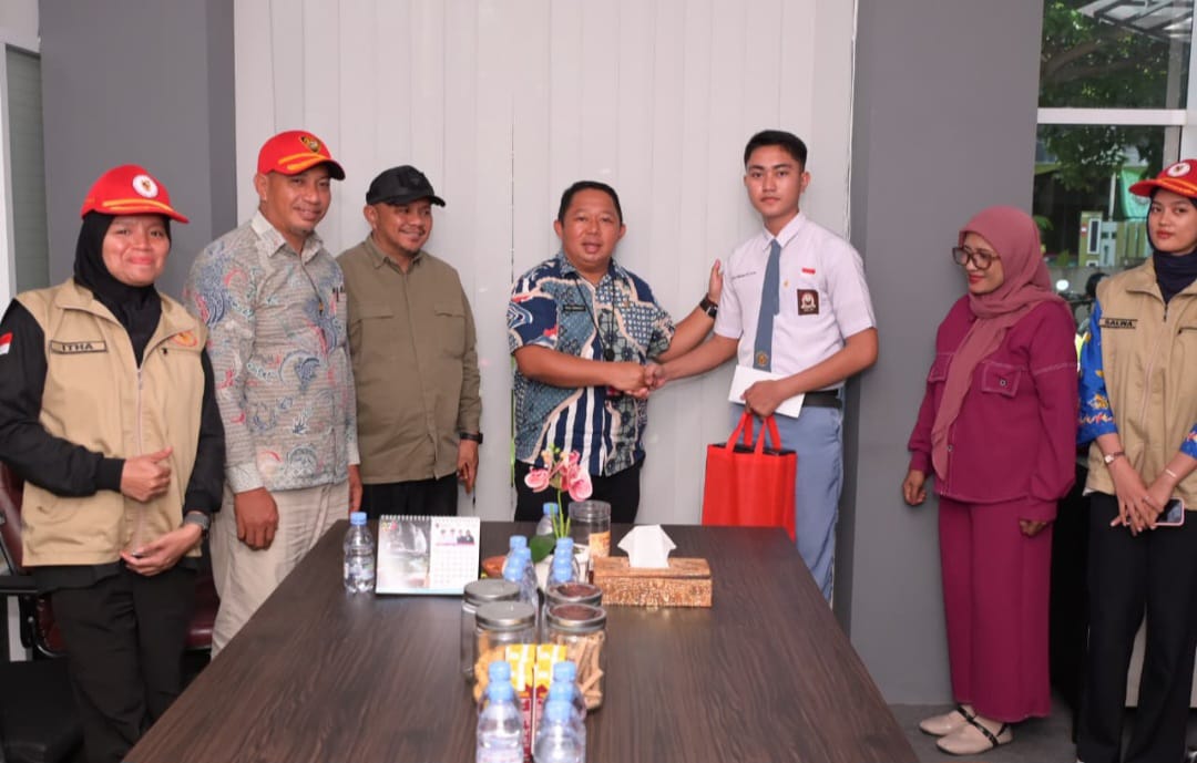 Kadafi Dilepas Ikuti Pelatihan Paskibraka Tingkat Nasional HUT RI ke-81