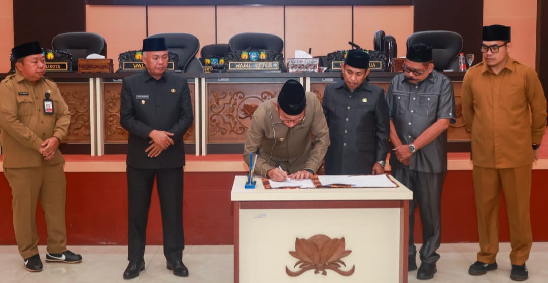 LPP APBD Tahun 2025 Disahkan DPRD Ternate