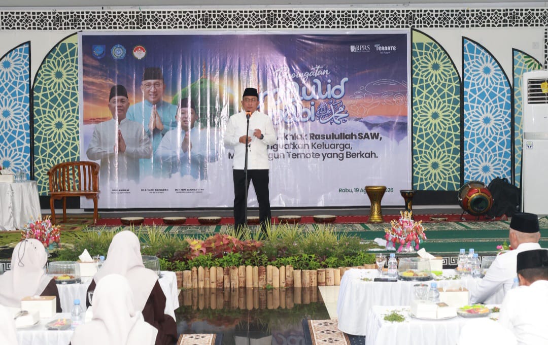 Wali Kota Ternate Berikan Pesan Mendalam Peringati Maulid Nabi 1448 H