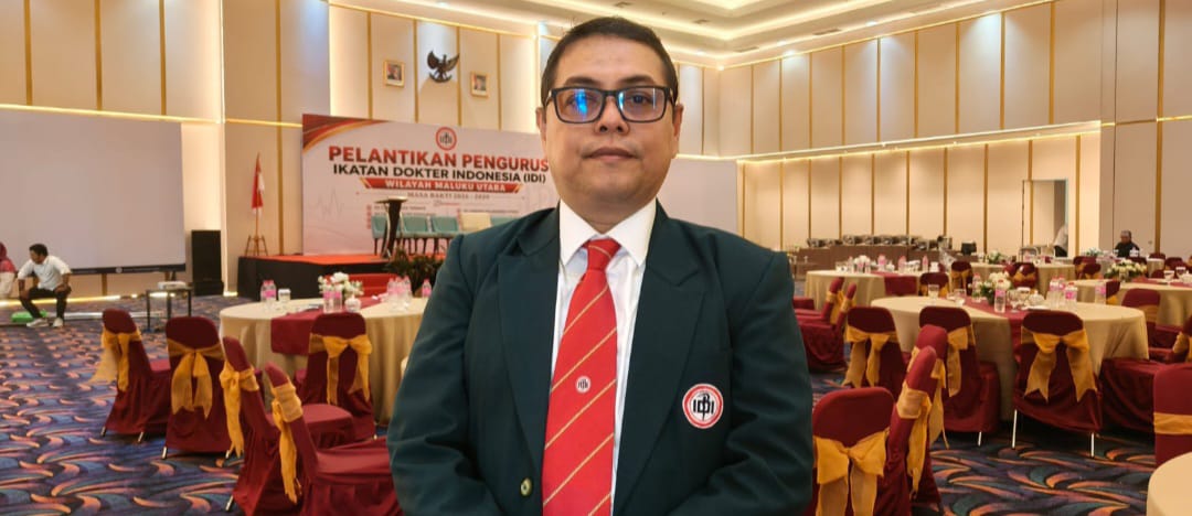 Usai Dilantik Ketua IDI Ternate Siapkan Program Kerja Strategis