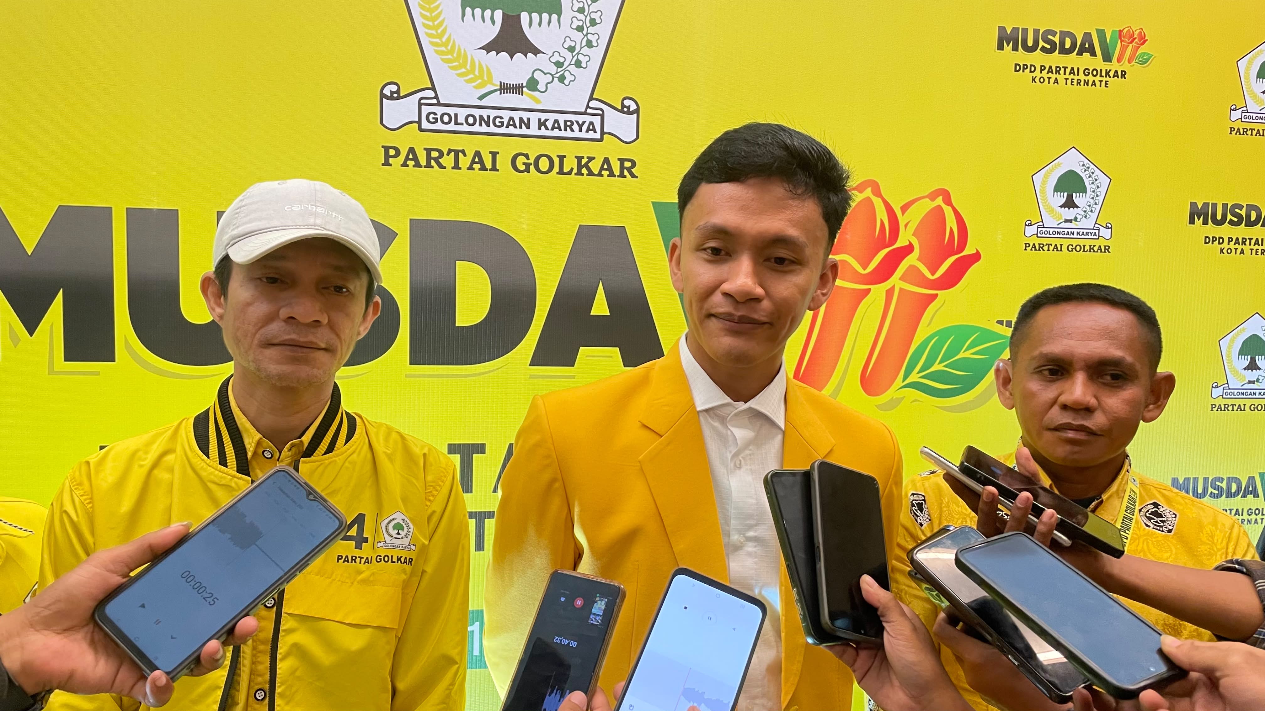 Ardian Optimis Dapatkan Kursi Golkar Ternate di Musda VII